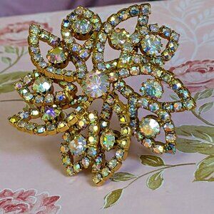 Delightful AB Bling Brooch